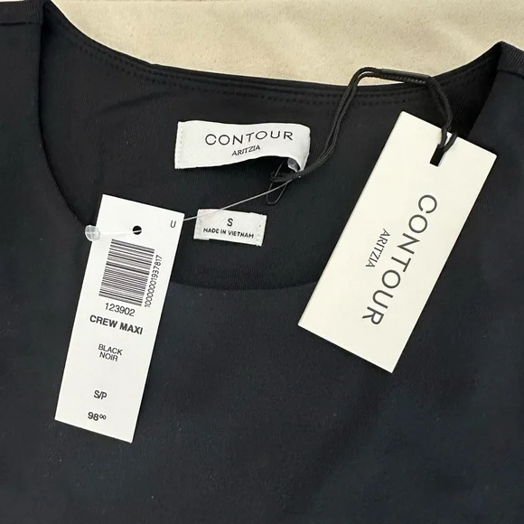 Aritzia Contour Crew Longsleeve Maxi Dress - Picture 2 of 3